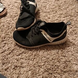 Nautica Black and White Sneakers